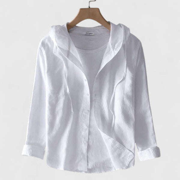 Demi | Elegante camicetta con cappuccio