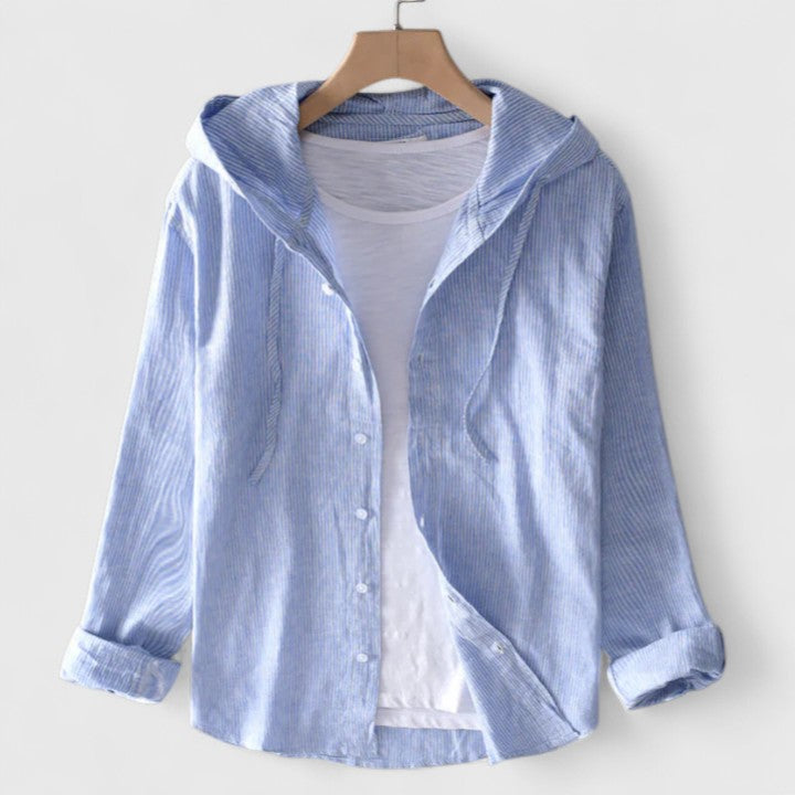 Demi | Elegante camicetta con cappuccio