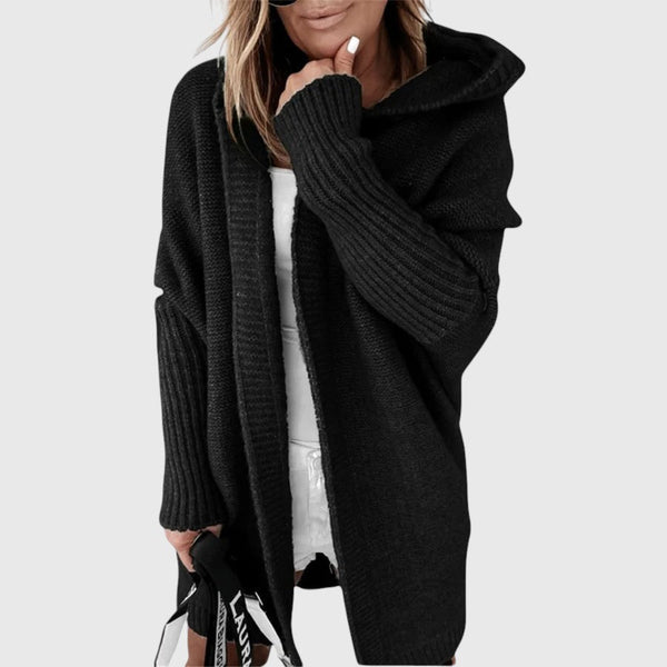 Emily - Cardigan comodo di media lunghezza 