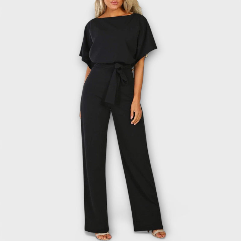 Jenny | Elegante tuta a gamba larga con cintura