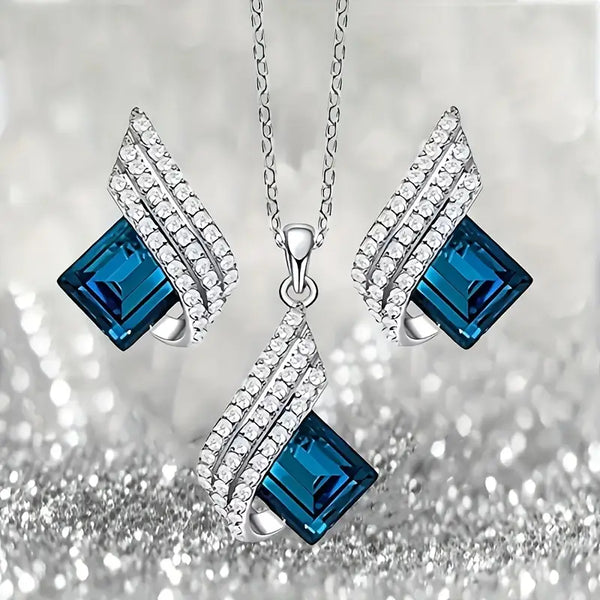Set di gioielli Brienne Solazure | Oro bianco
