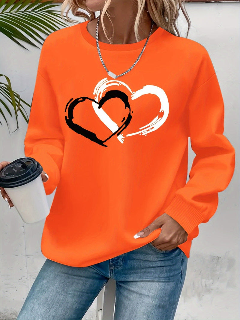 Sharyn - Elegante maglione a cuore