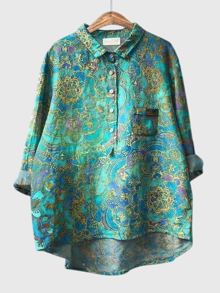 Valeria™ - Blusa con stampa floreale