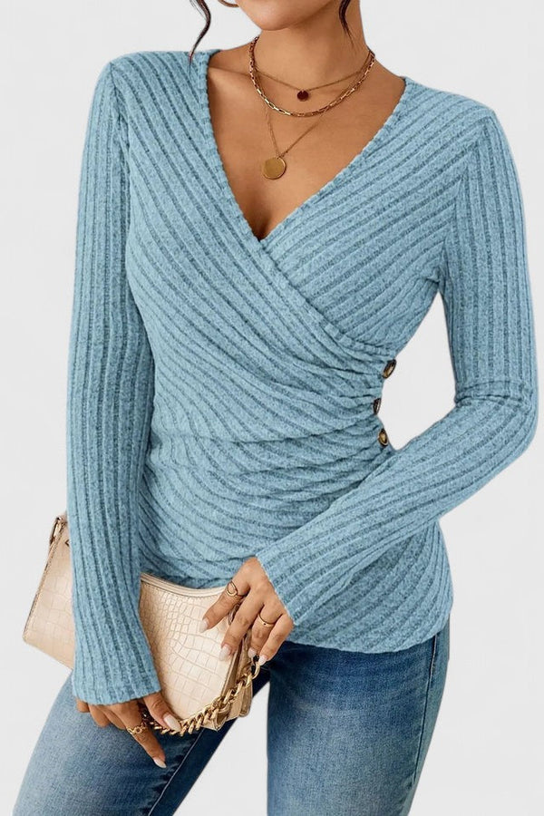 Vera | Top sofisticato con pieghe