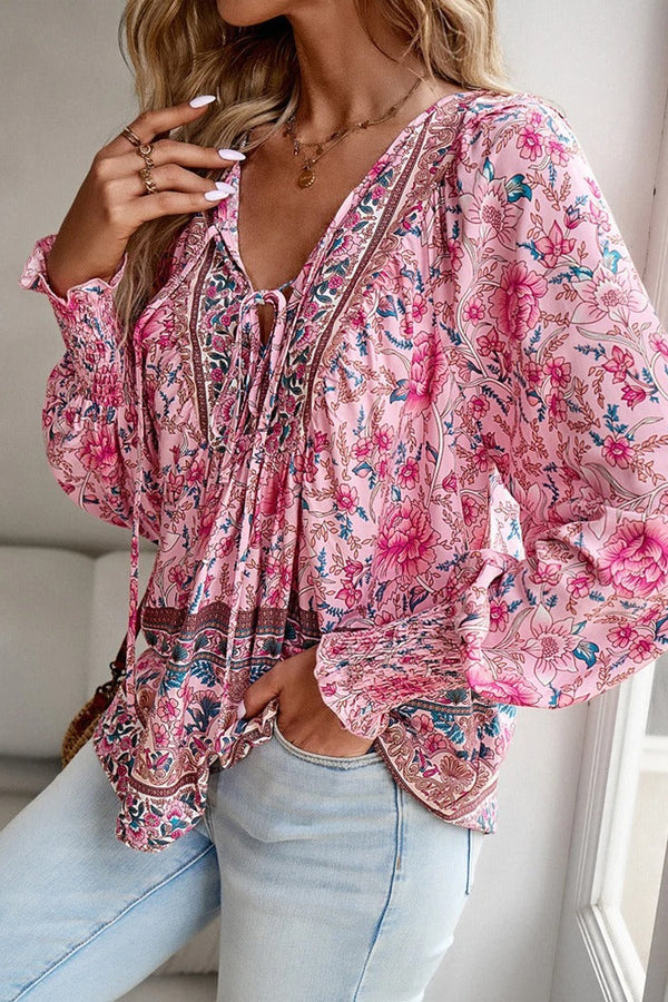 Beverly™ | Top floreale estivo