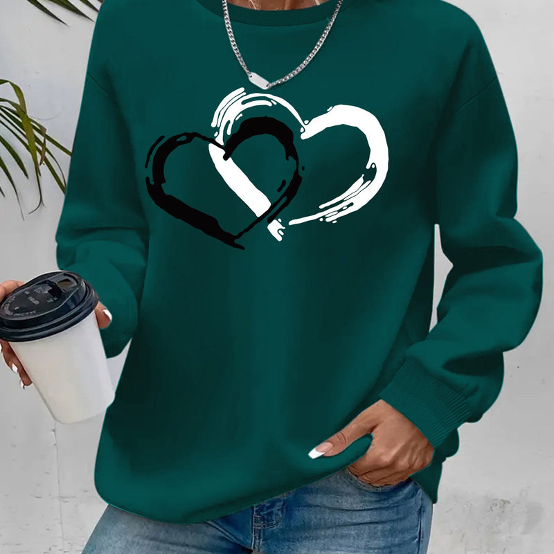 Sharyn - Elegante maglione a cuore