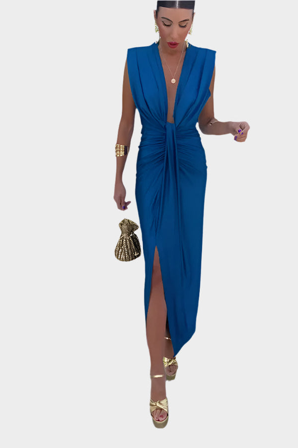 Abito sexy con motivo a spirale