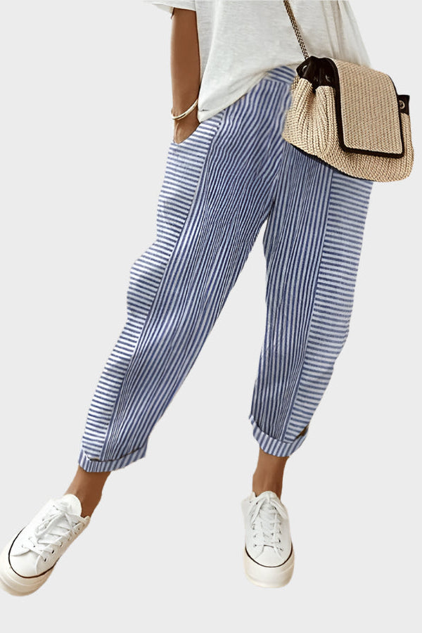 Pantaloni a righe