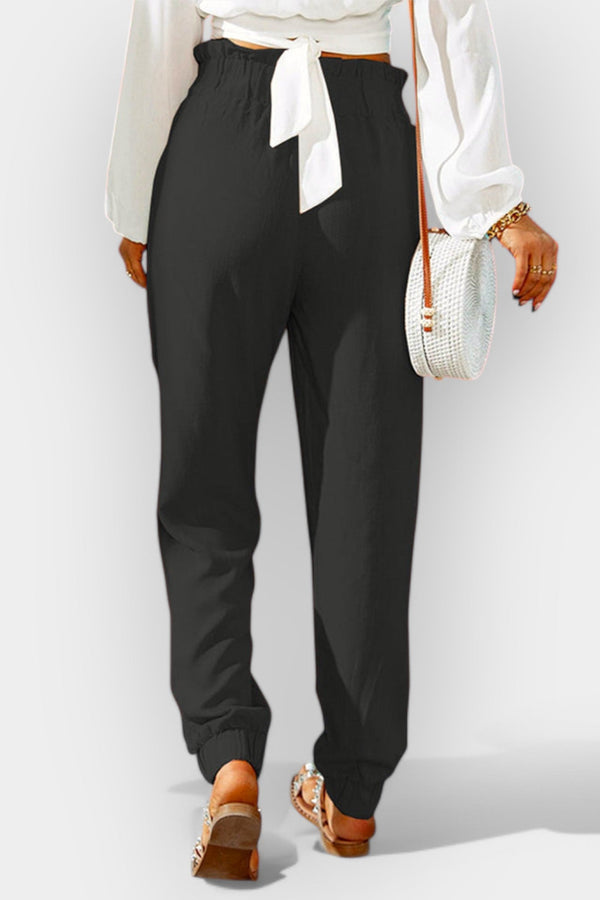 Pantaloni da donna a vita alta