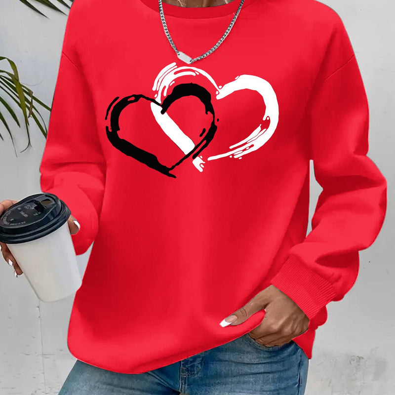 Sharyn - Elegante maglione a cuore