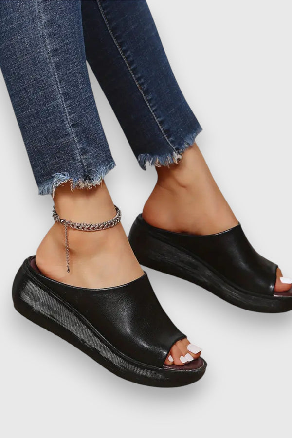 Sandali dalla consistenza morbida