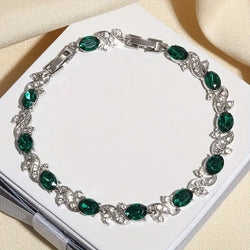 Bracciale Giada Bellini | Oro Bianco