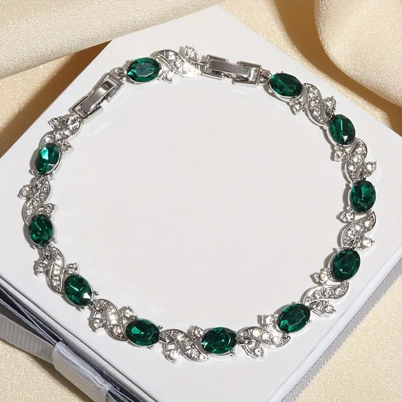 Bracciale Giada Bellini | Oro Bianco