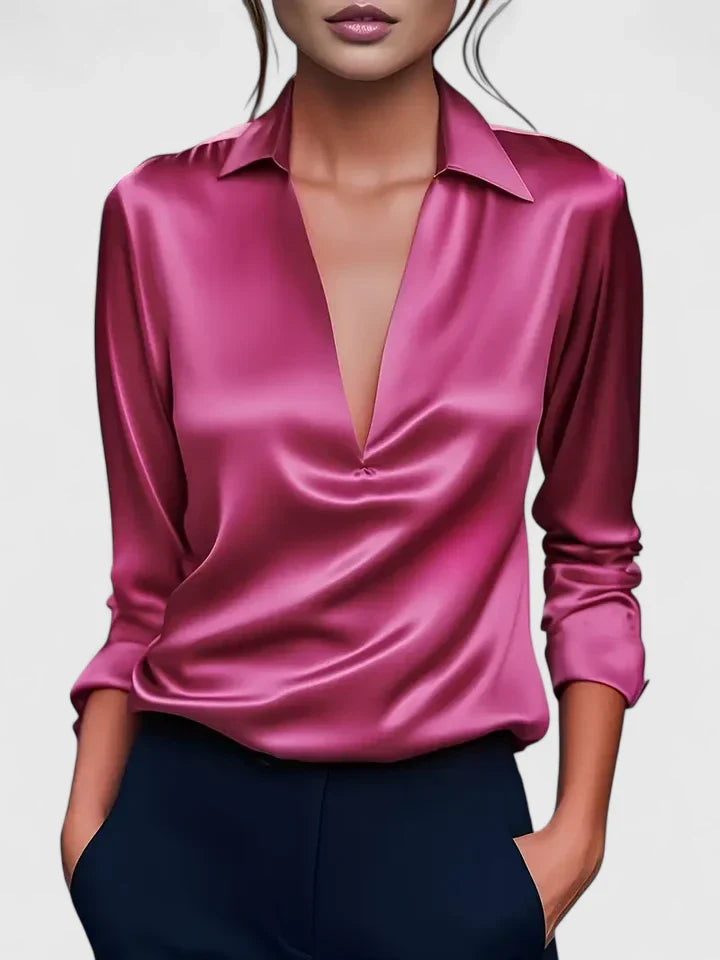 Calvina | Blusa sofisticata