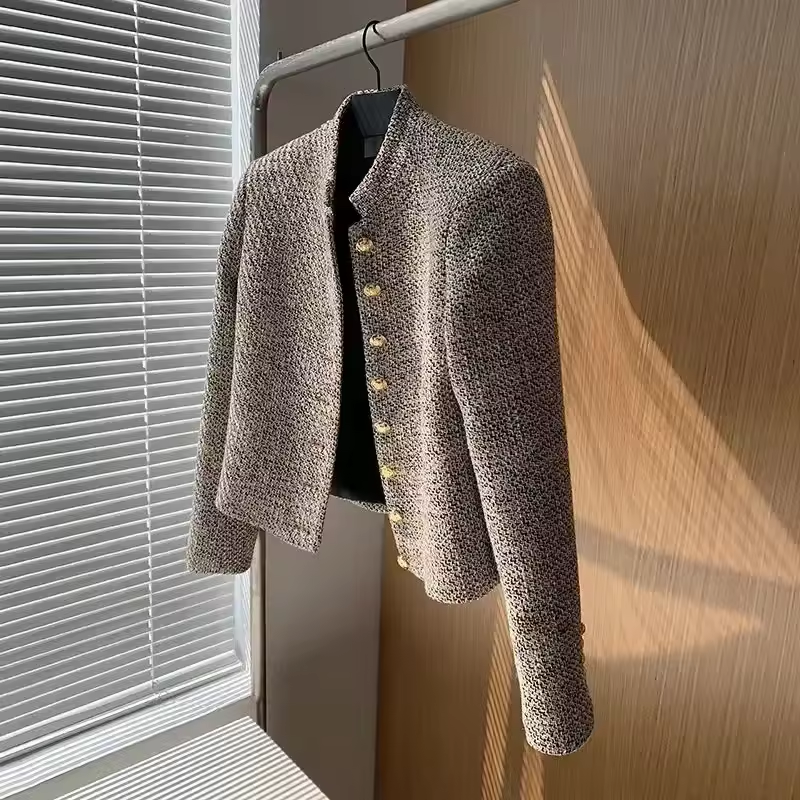 Amelia™ - Blazer in tweed chic