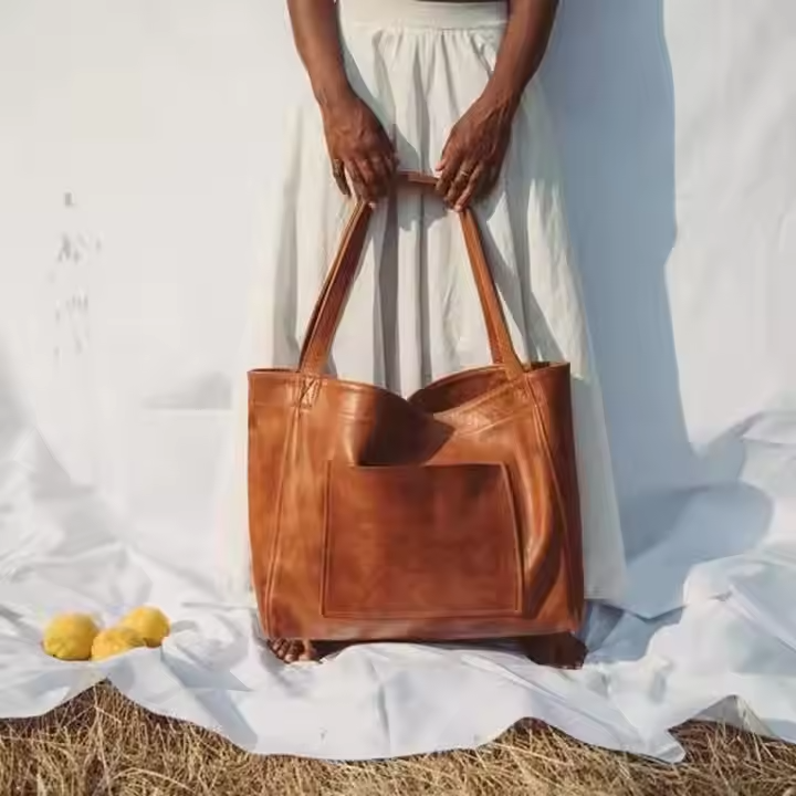Amelia™ - Borsa a tracolla in pelle vintage