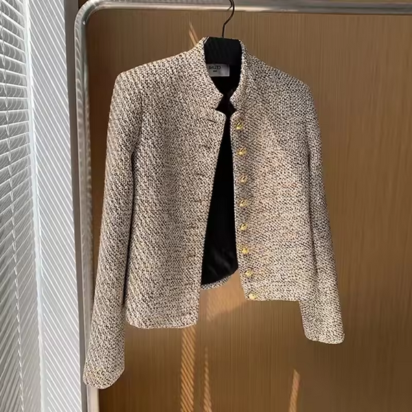 Amelia™ - Blazer in tweed chic