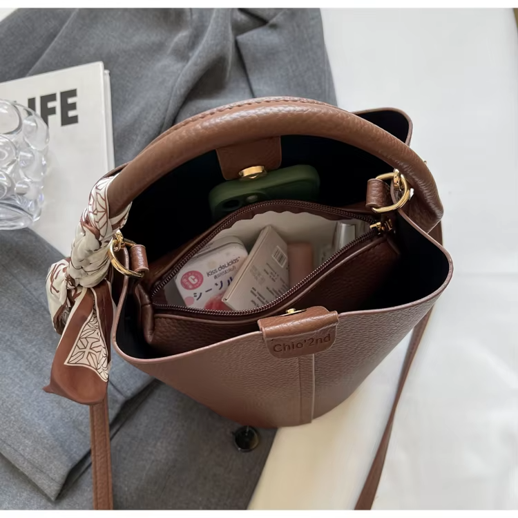 Abigail™ - Borsa a secchiello retrò