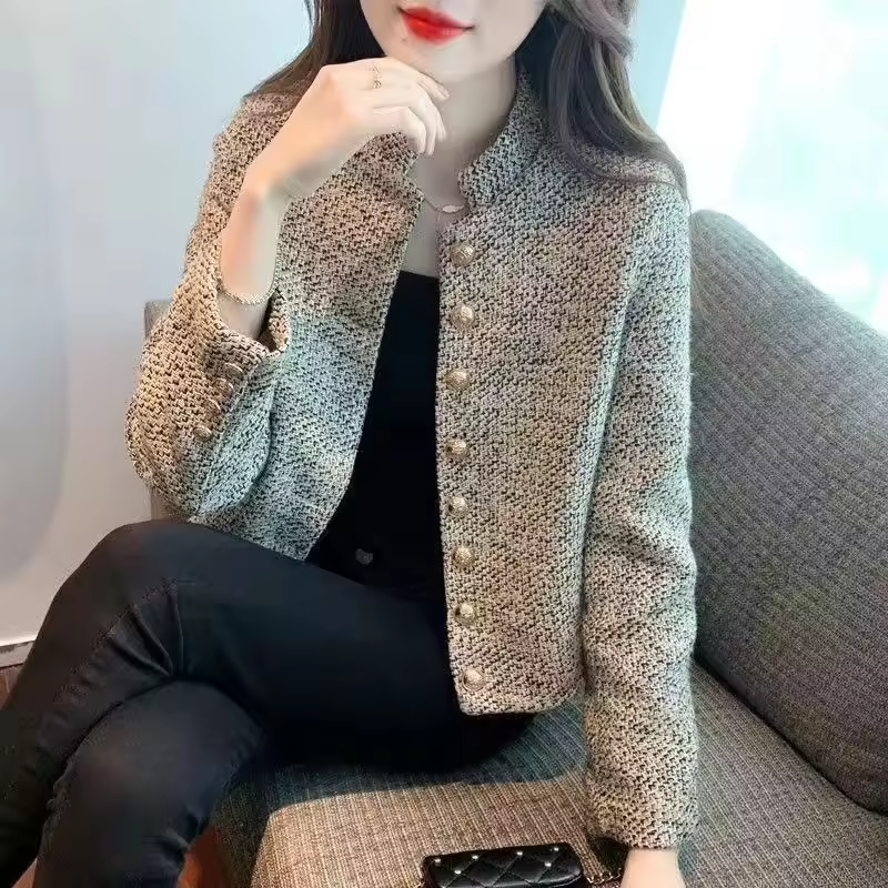 Amelia™ - Blazer in tweed chic