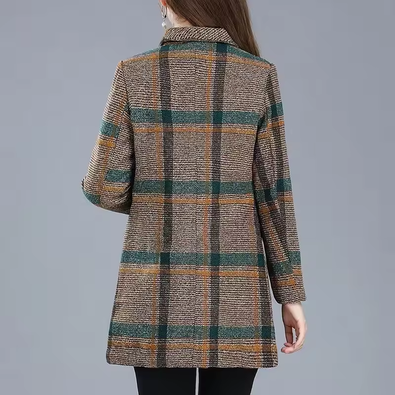 Aubrey™ - Elegante blazer scozzese