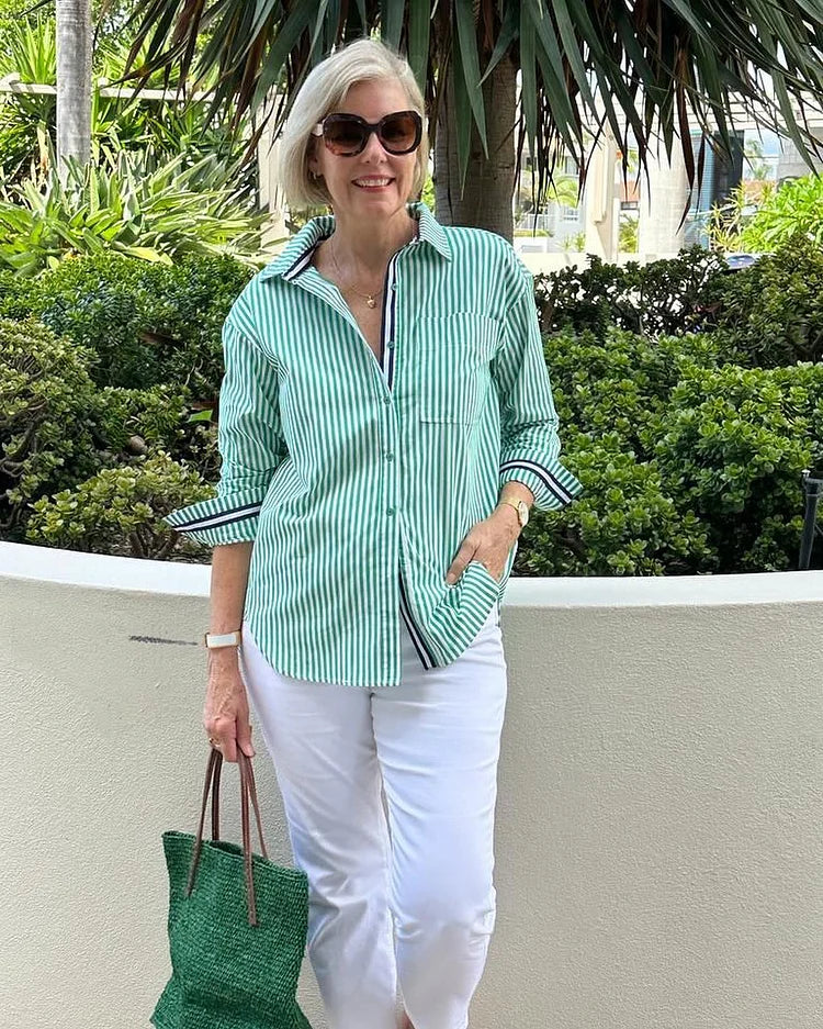 Ayva | Camicia a righe