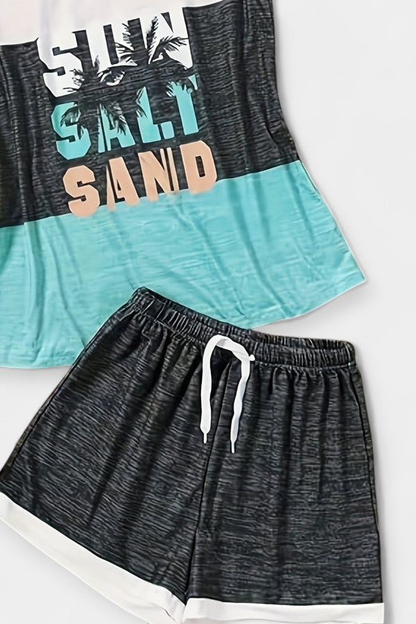 Set di palme per l'estate