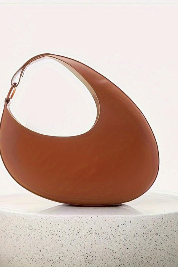 Sophia™ Modern Minimalist | Elegante borsa hobo in tinta unita