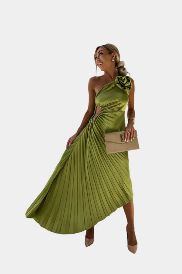 Abito floreale con note romantiche