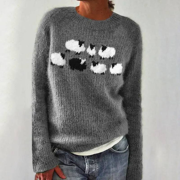 Poppy™ - Maglione Retrò Accogliente