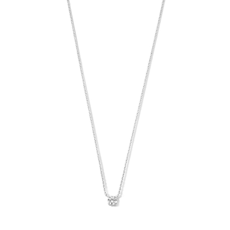 Collana con pietra Moissanite Cléa | Oro