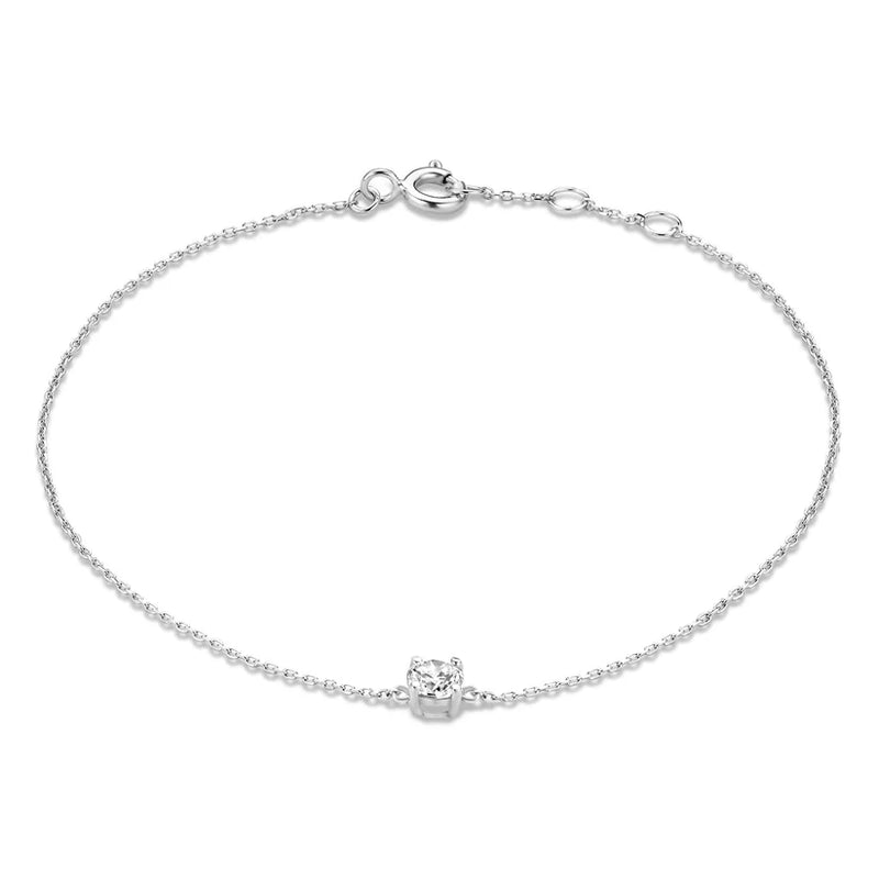Bracciale con pietra Moissanite Cléa | Oro