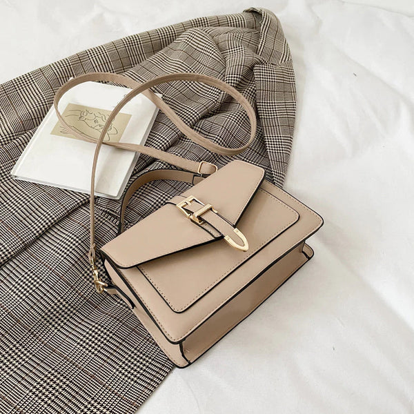 Zoe™ - Borsa a tracolla classica con dettagli fatti a mano