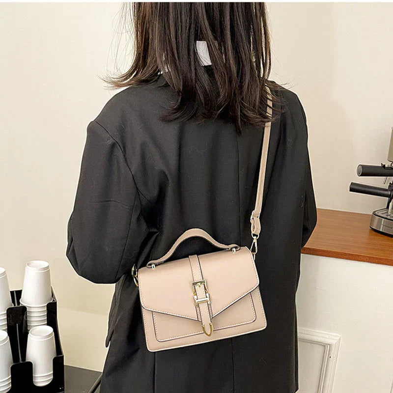 Zoe™ - Borsa a tracolla classica con dettagli fatti a mano