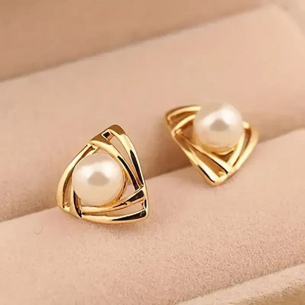Orecchini squisiti in perla e oro | Oro