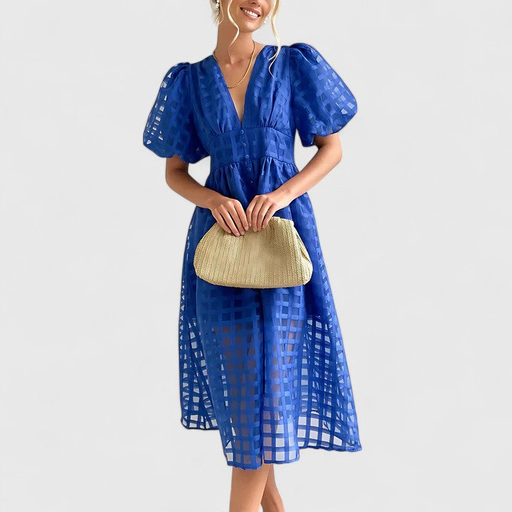 Elanqi | Elegante abito midi