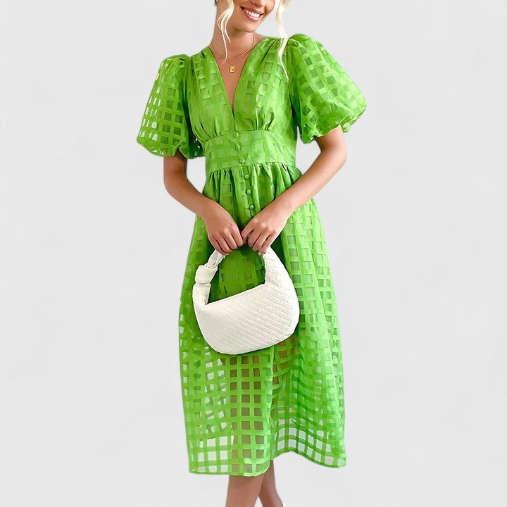 Elanqi | Elegante abito midi