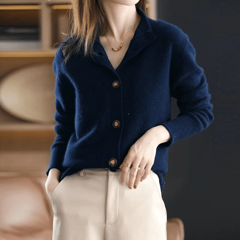 Anny - Cardigan in maglia di lusso 