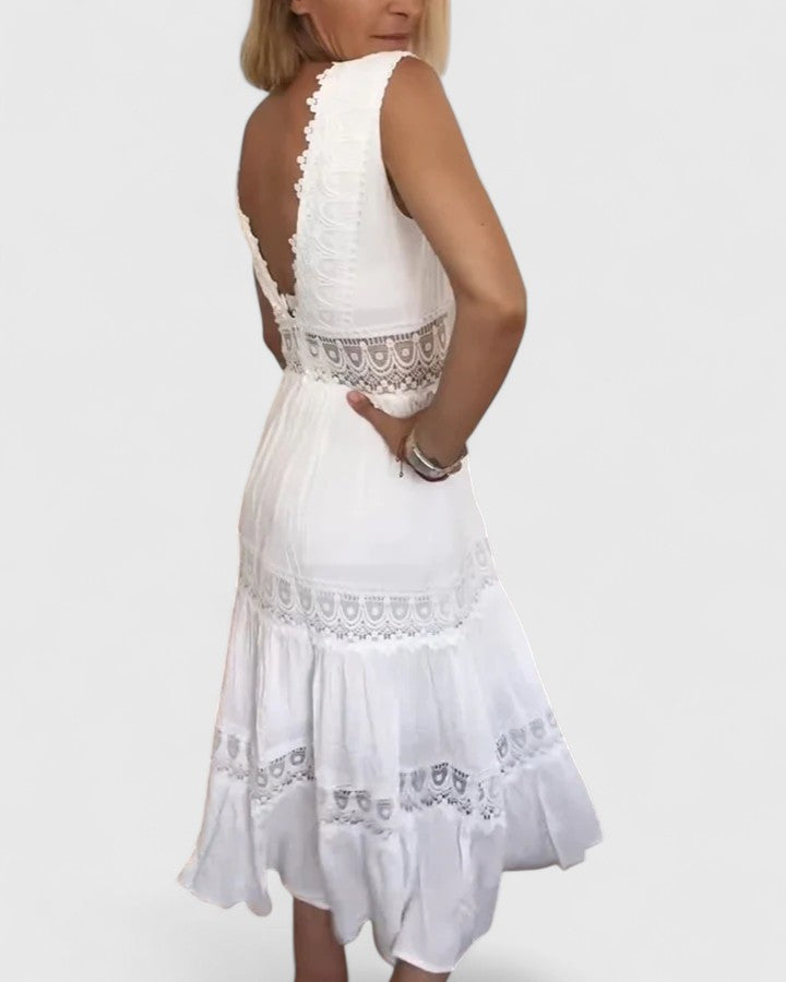 Alena | Elegante abito midi