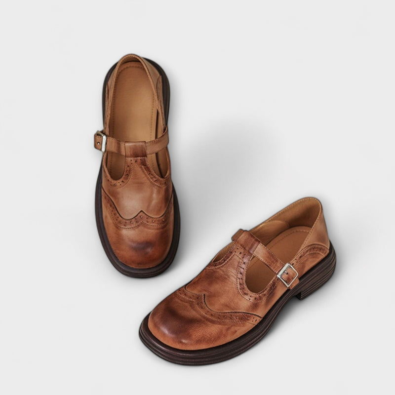 Eleganti Mary Jane in pelle