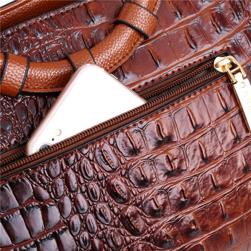 Ella™ Classic Croc | Borsa vintage versatile