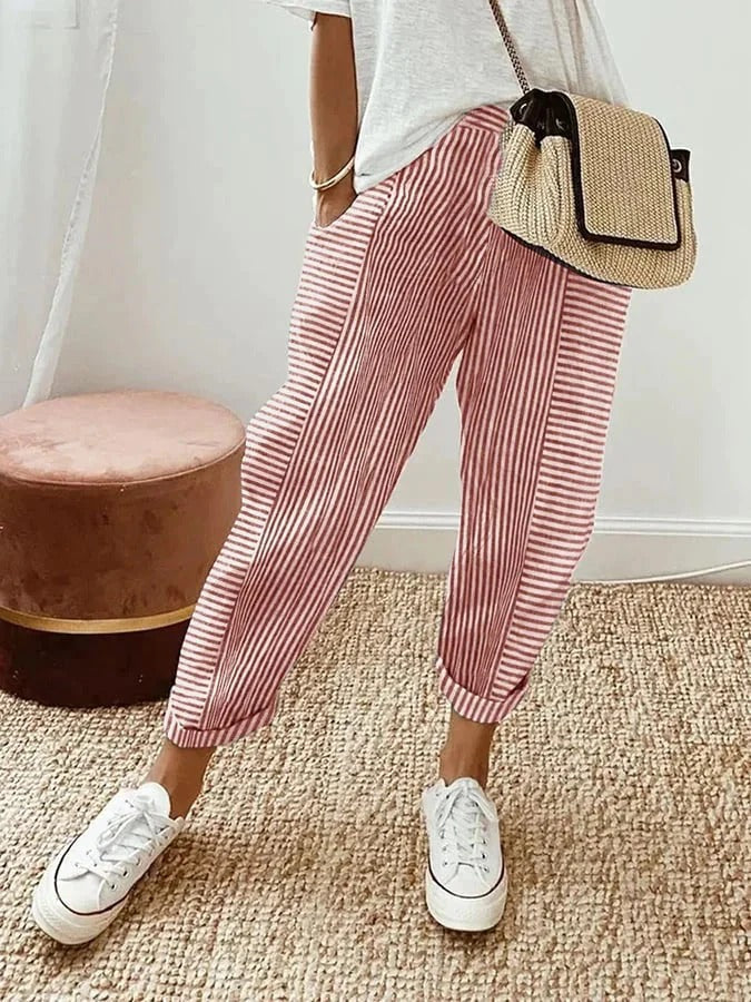 Donna™ - Pantaloni a righe