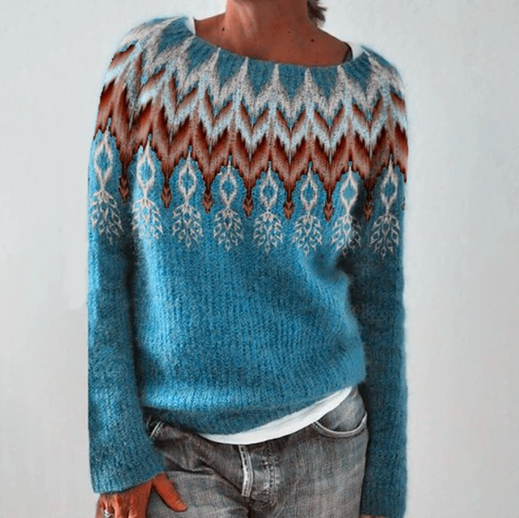 Silvia™ - Maglione Retrò