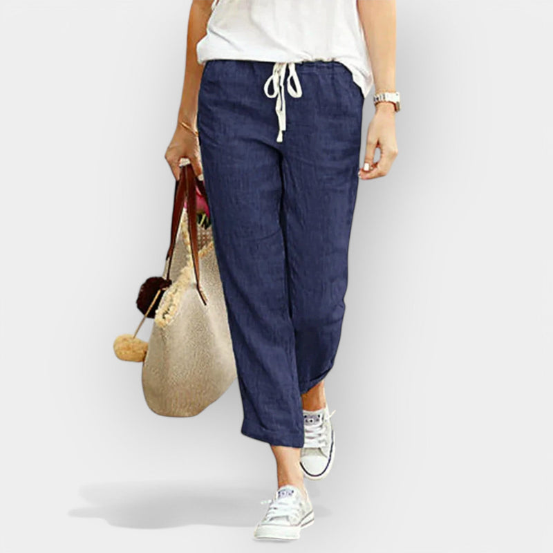 Pantaloni leggeri in cotone